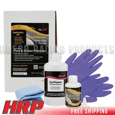 ZyCoat ZyClear Paint & Automotive Surface Protection Clear Coat Application Kit