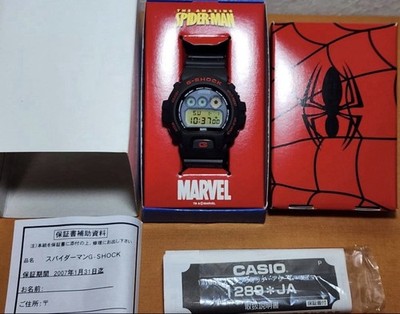 G-SHOCK Spider-Man Collaboration DW-6900, Working, Brand New / Unused
