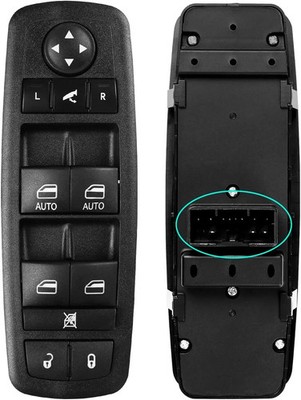 Master Power Window Control Switch for 2016-2018 Ram 1500 2500 3500, 2019-2021 R