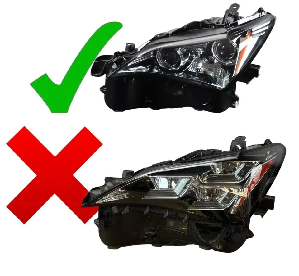 Faro proyector LED lado derecho del pasajero fabricante de equipos originales Lexus RC200t RC350 2015-2019 Foto 2 de 4