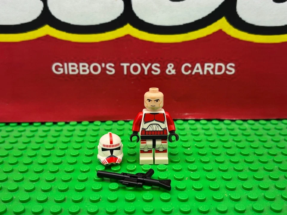 LEGO RARE CLONE SHOCK TROOPER minifigure STAR WARS set 75046 sw0531 figure - Image 2 of 4