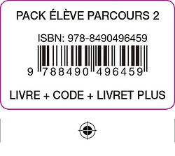 PARCOURS 2 PACK ELEVE. NUEVO. Envío URGENTE. LIBRO DE TEXTO (IMOSVER) - Imagen 1 de 1