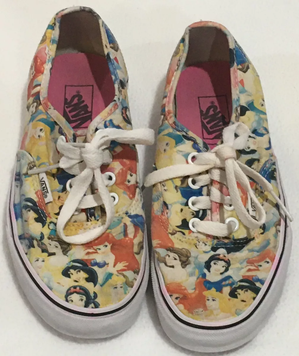 Van s Disney Princess Shoes US Women 6 EUC eBay