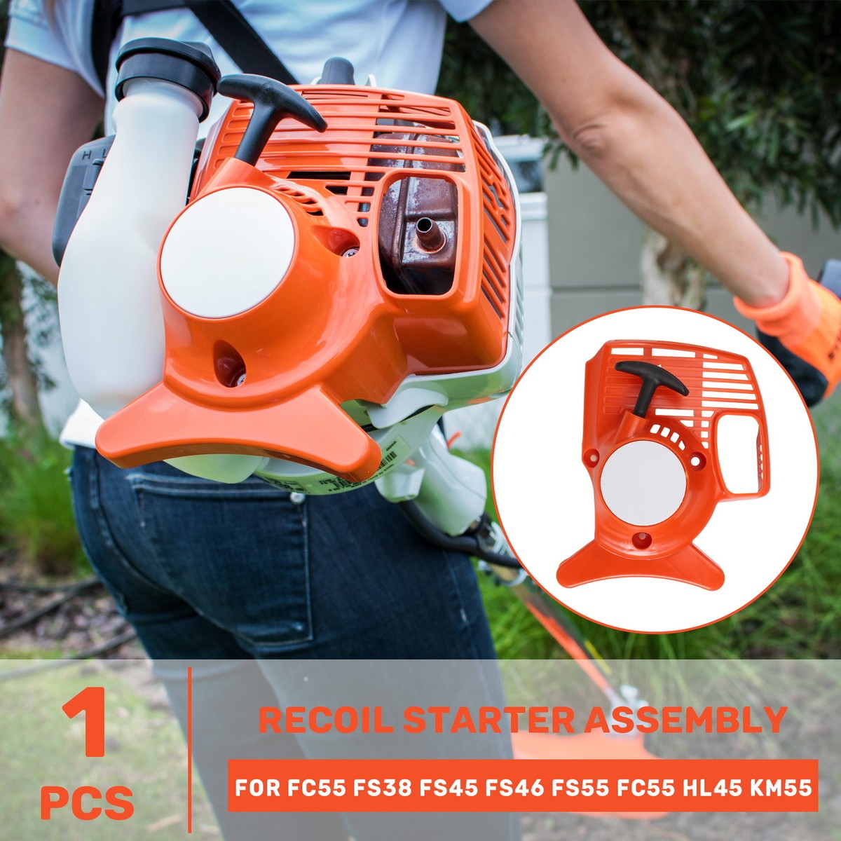 Luftfilter-Set Für Stihl Freischneider FS38, FS45, FS55, KM55 – Inkl. Gehäuse & Deckel