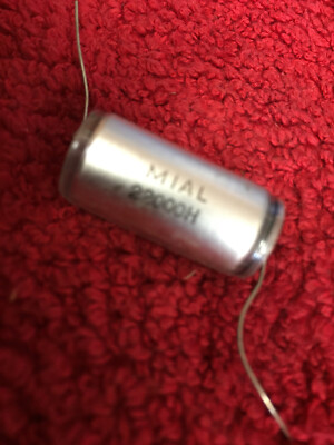 MALLORY AXIAL POLYSTYRENE CAPACITOR 22,000 pf 630v SX122