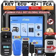 XTOOL X100MAX M822 KS-1 SK1 Auto Key Programmer IMMO ECU Programming Full Set
