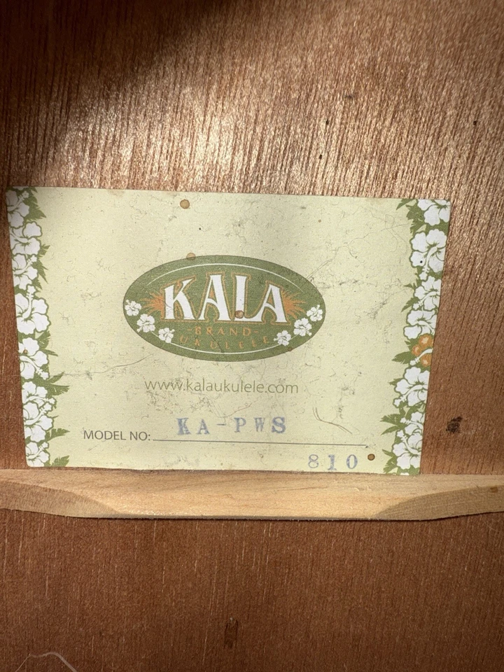 Kala Pacific Walnut Soprano Ukulele – Natural Finish – Model KA-PWS - Image 3 of 4