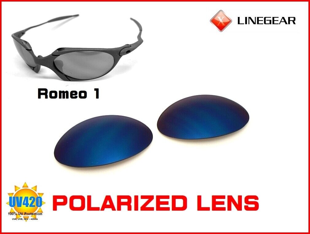 LINEGEAR UV420 NB10 - Polarized Lens for Oakley Romeo1 Ice LINEGEAR UV420 NB10 - Polarized Lens for Oakley Romeo1 Ice