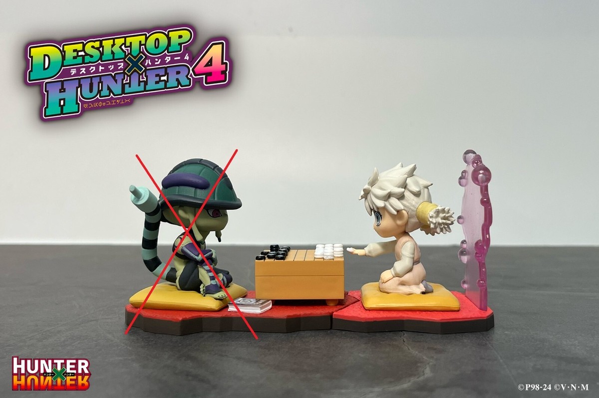 RE-MENT Hunter x Hunter DesQ Desktop HUNTER 4 Mini Figure Komugi