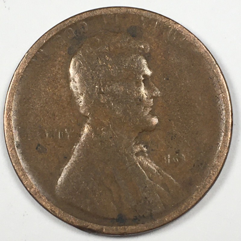 1919-S United States Lincoln Wheat Cent Penny - About Good (AG) KM#132 - 5188-AH