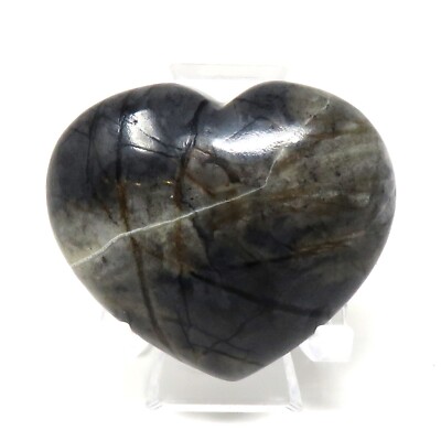 Picasso Marble Stone Heart #367- 40mm x 35mm x 15mm or 1.57''