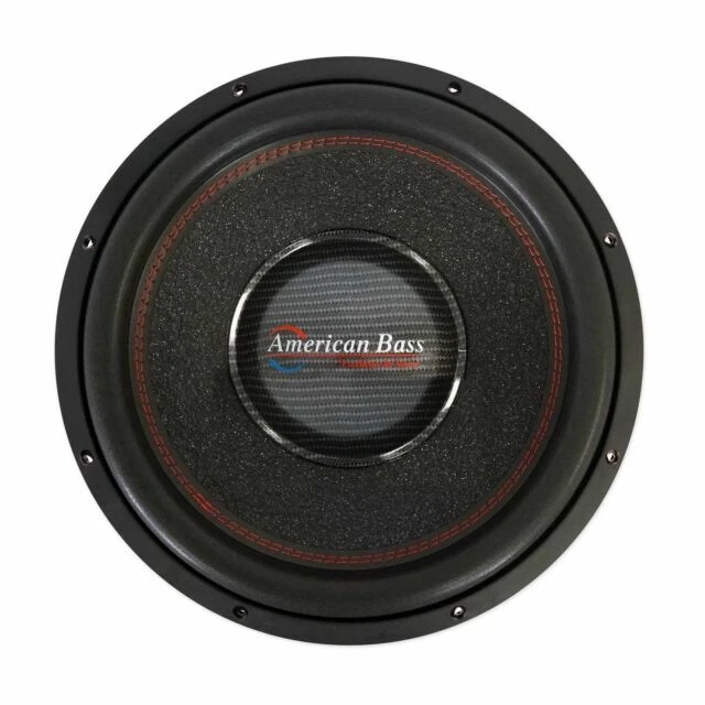 American Bass 15in. Speaker Non-Enclosed Non-Powered Car Subwoofers
