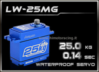Servo Digital Power HD 25 KG 0.16 Sec Mit Getriebe Aluminium Waterproof