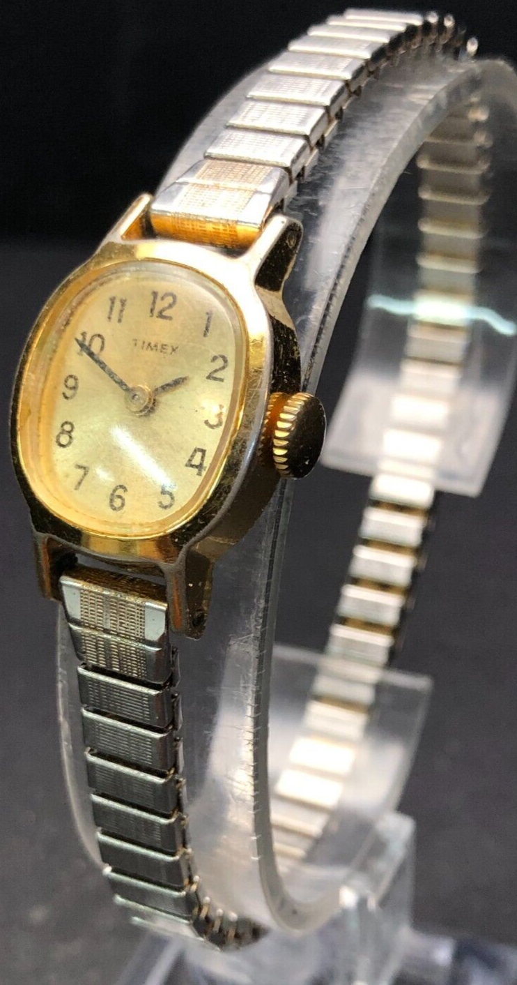 Vintage Timex Women’s Analog Watch, Untested, May Require Battery or Repair