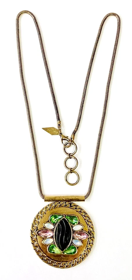 Collar HSN Nicole Romano Cristal Swarovski 30" Foto 3 de 4