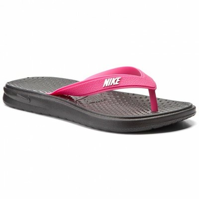 women's nike solay flip flops