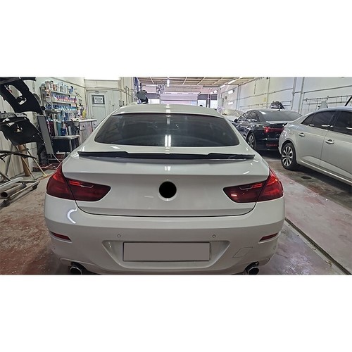 Spoiler Posteriore BMW Serie 6 F06 Gran Coupè M4 Style 2012-2018 Nero Lucido - Foto 2 di 10