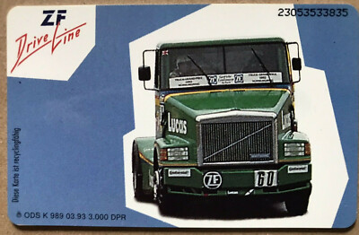 K 989 03.93 6 DM Drive Line Truck nur 3000 Auflage sauber gebraucht