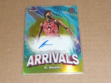 2022/23 Topps Finest OTE RYAN BEWLEY AUTOGRAPH/AUTO GOLD REFRACTOR /50 K4151