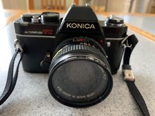 LOT of Konica AUTOREFLEX TC 35mm Camera , Starblitz 24A Flash w manuals  MORE
