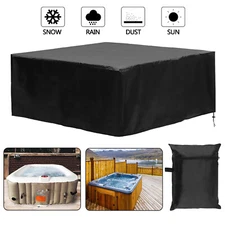 Outdoor Pool Spa Outdoor Hot Tub SPA Cover Waterproof Dust-Proof UV Resistant