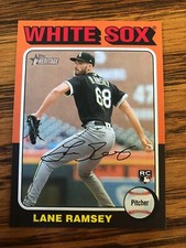 2024 Topps Heritage Mini Lane Ramsey Chicago White Sox RC 353