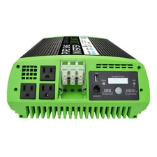 GoWISE Power 3000W/6000W Peak Pure Sine Wave Power Inver w/ Digital LCD Display