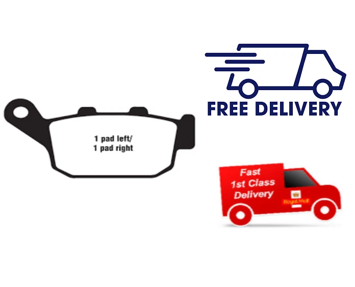 Se adapta a las pastillas de freno de disco trasero sinterizadas Suzuki SV 650/SV 650 X 2016-2020 EBC FA496HH Foto 2 de 2