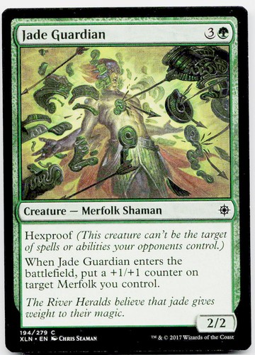 Jade Guardian, Ixalan #194 MTG
