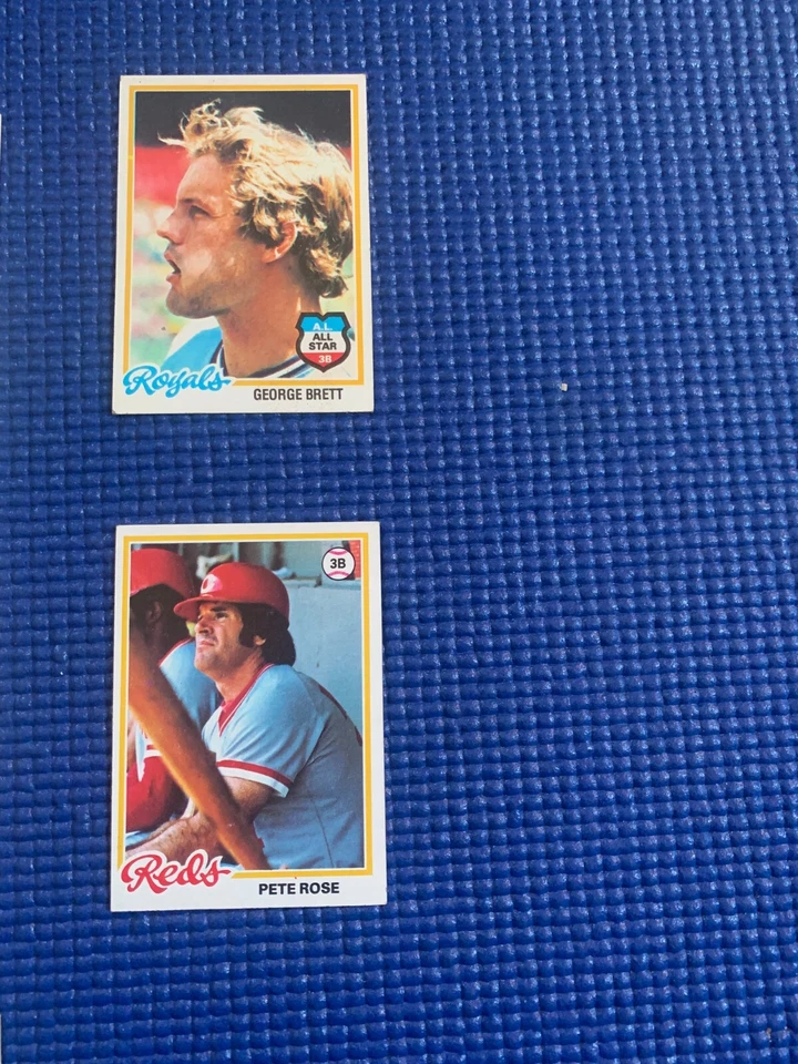 Lote de 11 tarjetas de béisbol Topps 1978 - tarjetas de jugador/gerente, ¡Salón de la Fama! Foto 4 de 4