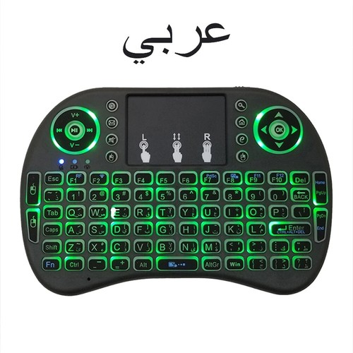 i8 2.4G Air Mouse Keyboard – Backlit Mini Wireless Touchpad for PC & TV Box - Afbeelding 7 van 10