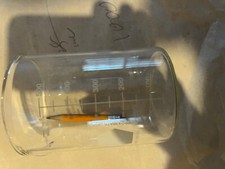 Beaker, Low Form, 500mL, Griffin, Double Scale, Graduated