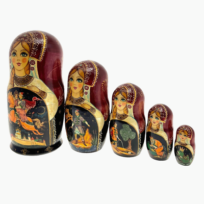 Poupée Russe et Matriochka Russe Série Traditionnelle | Trésors de Russie