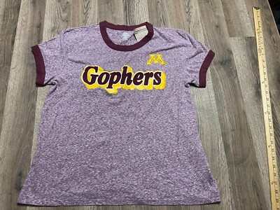 Rivalry Threads Shirt, Women's Size Large, Minnesota Gophers Football NWT