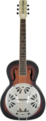 GRETSCH G9220 Bobtail Round-Neck Resonator Guitar 2-Color Sunburst