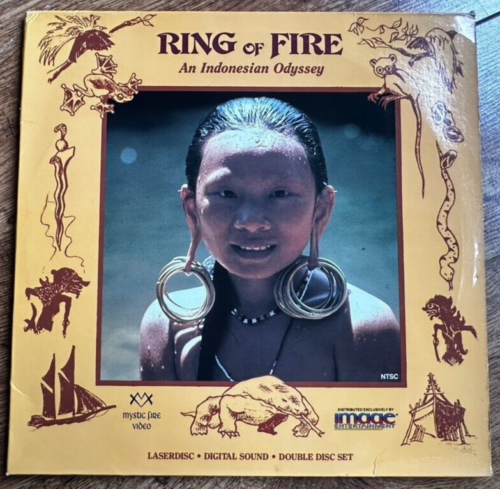 Bague De Fire Ntsc Laserdisc 1989 An Indonésien Odyssey Documentaire - Afbeelding 1 van 3