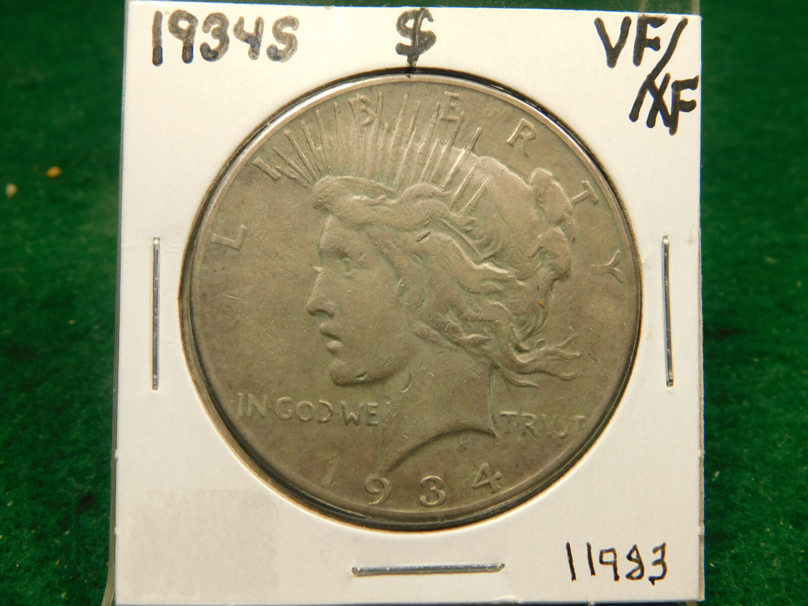 1934 S Peace Dollar Item # 11983 | eBay