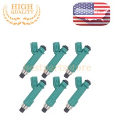 6 Fuel Injectors 23250-31060 For 2002-2010 Toyota Land Cruiser Prado 4.0l V6 Us