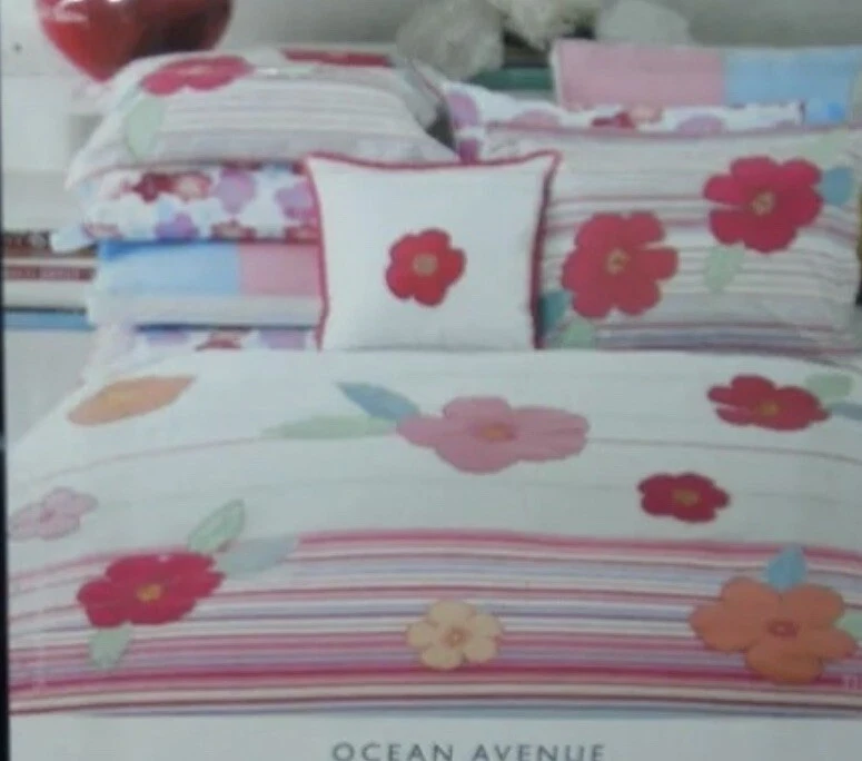 Tommy Hilfiger OCEAN AVENUE 2 PIEZAS EURO SHAM ROSA/AZUL Foto 4 de 4