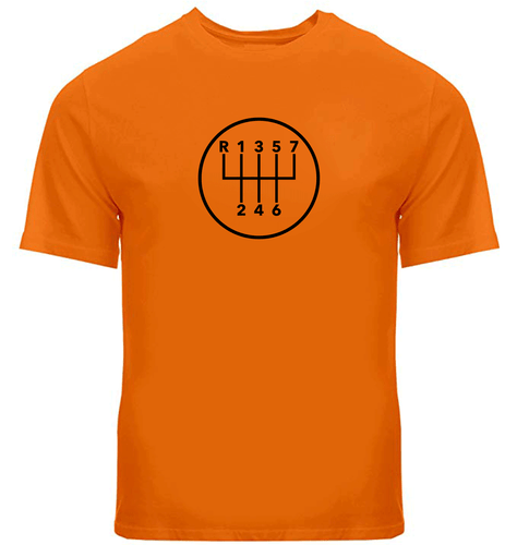Manual Transmission Shift Pattern 7 Speed Stick Shirts Unisex Mens Tee T-Shirt - Picture 27 of 34