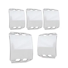 5pc LAMPHUS CRUIZER LED Off-Road Work Light Bar 18W Lens Cover - CLEAR