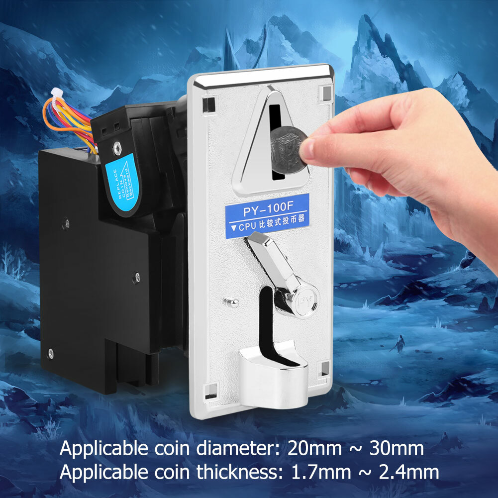 Multi Acceptor Selector for Mechanism Vending Machine Mech Game