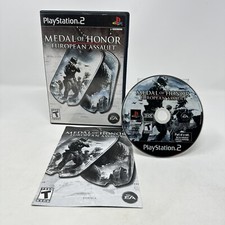 Medal of Honor: European Assault PS2, 2005 Black Label CIB