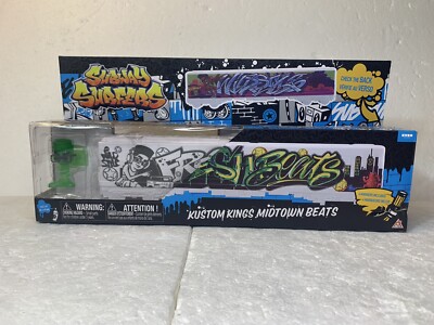 NIB Subway Surfers Kustom Kings Graffiti Train Car Midtown Beats NEW