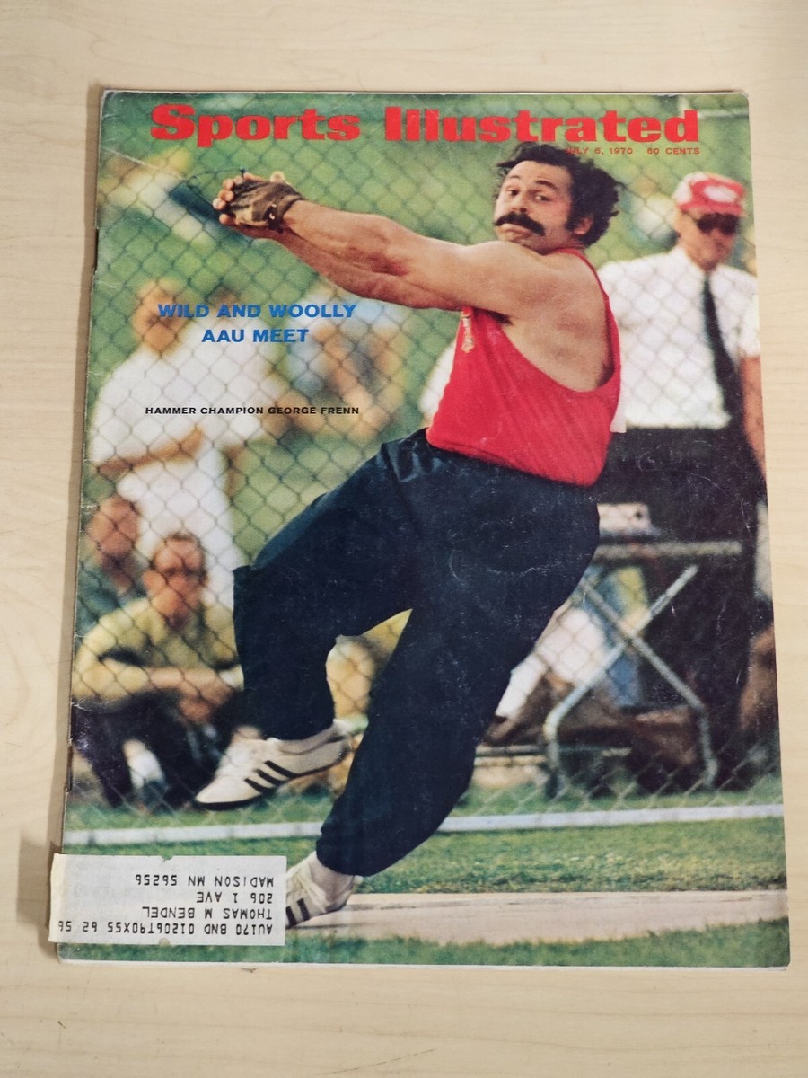 Sports Illustrated Magazine July 6 1970 Hammer Champion George