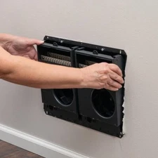 Cadet CST402T 4000W Wall Heater - Black