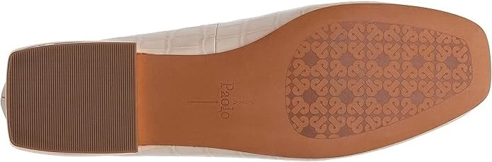 Mocasines planos Linea Paolo Z3856* Missy para mujer de lujo cocodrilo en relieve talla 9M Foto 2 de 4
