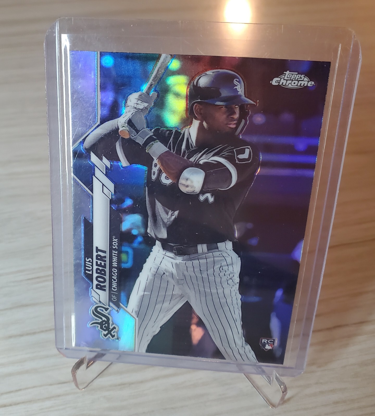 2020 Topps Chrome LUIS ROBERT RC Refractor White Sox 60 Rookie