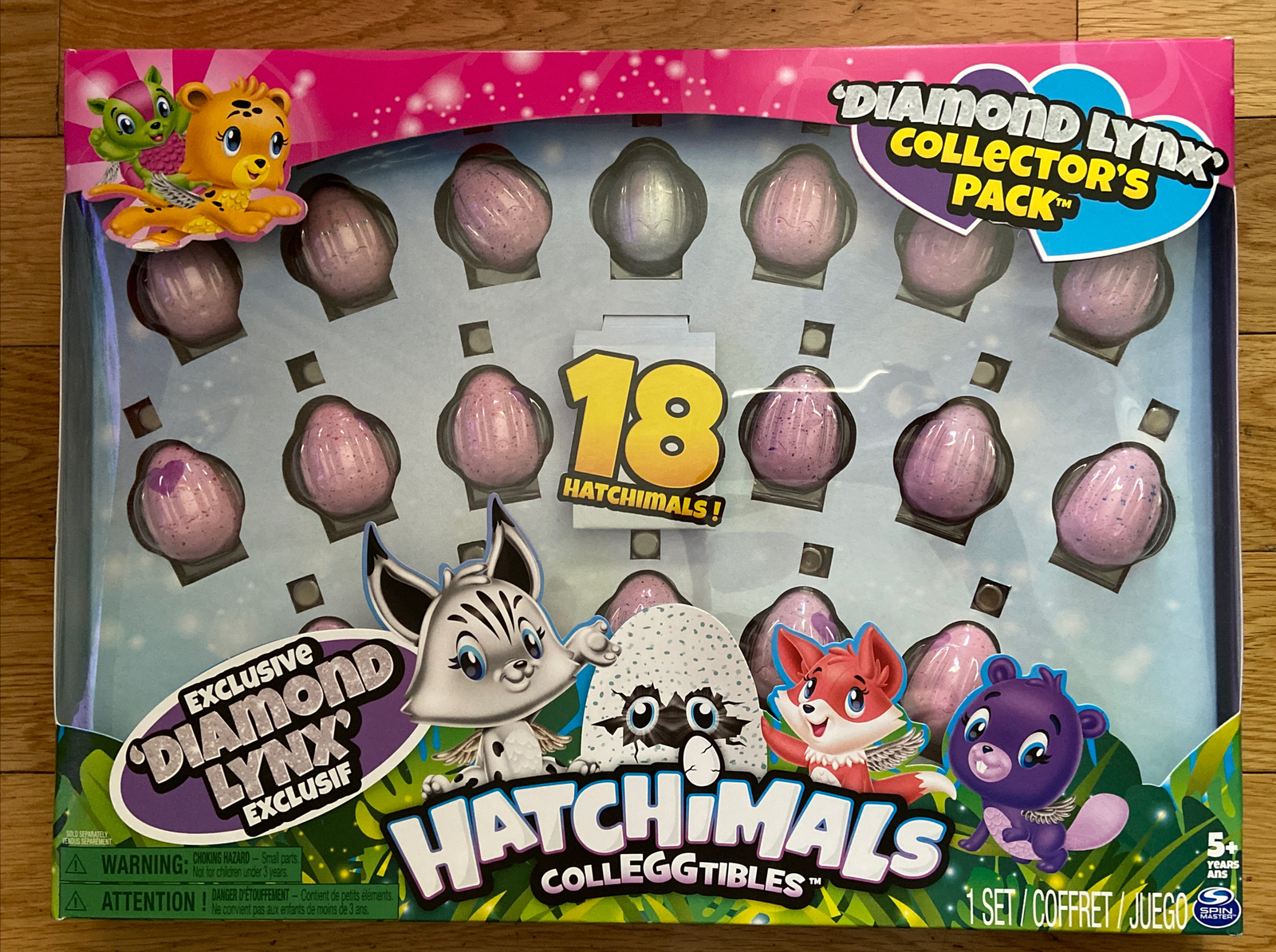 hatchimals colleggtibles diamond lynx