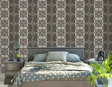 3D Gray Graphics G5807 Wallpaper Wall Murals Removable Self-adhesive Honey